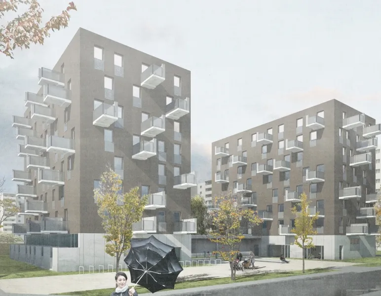 Tolle Neubau Wohnung mit Balkon — photo 1